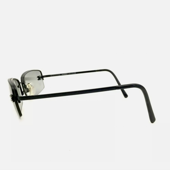 CHANEL RHINESTONE CC LOGO BLACK SUNGLASSES/P0788. - Picture 2 of 10